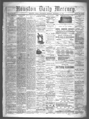 Houston Daily Mercury (Houston, Tex.), Vol. 6, No. 63, Ed. 1 Wednesday, November 19, 1873