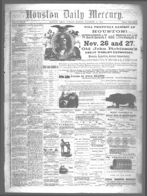 Houston Daily Mercury (Houston, Tex.), Vol. 6, No. 62, Ed. 1 Tuesday, November 18, 1873