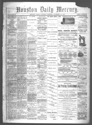 Houston Daily Mercury (Houston, Tex.), Vol. 6, No. 66, Ed. 1 Saturday, November 22, 1873
