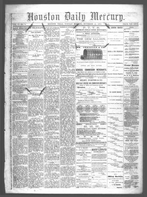 Houston Daily Mercury (Houston, Tex.), Vol. 6, No. 74, Ed. 1 Tuesday, November 25, 1873