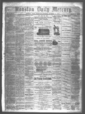 Houston Daily Mercury (Houston, Tex.), Vol. 6, No. 69, Ed. 1 Wednesday, November 26, 1873