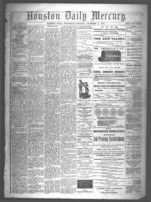Houston Daily Mercury (Houston, Tex.), Vol. 6, No. 86, Ed. 1 Wednesday, December 17, 1873