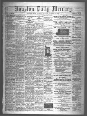 Houston Daily Mercury (Houston, Tex.), Vol. 6, No. 87, Ed. 1 Thursday, December 18, 1873