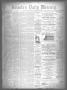 Thumbnail image of item number 1 in: 'Houston Daily Mercury (Houston, Tex.), Vol. 6, No. 106, Ed. 1 Sunday, January 11, 1874'.
