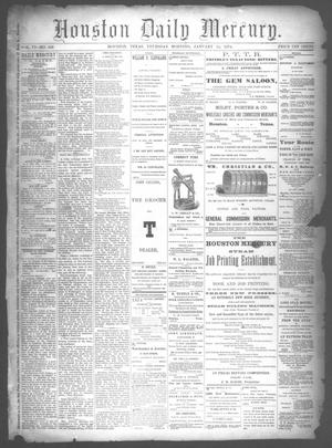 Primary view of object titled 'Houston Daily Mercury (Houston, Tex.), Vol. 6, No. 109, Ed. 1 Thursday, January 15, 1874'.
