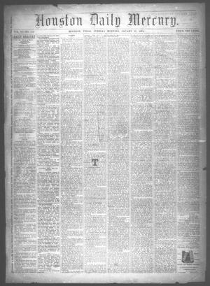 Houston Daily Mercury (Houston, Tex.), Vol. 6, No. 119, Ed. 1 Tuesday, January 27, 1874