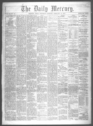 The Daily Mercury (Houston, Tex.), Vol. 6, No. 138, Ed. 1 Wednesday, February 18, 1874