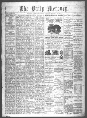 The Daily Mercury (Houston, Tex.), Vol. 6, No. 144, Ed. 1 Wednesday, February 25, 1874