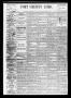 Newspaper: Fort Griffin Echo (Fort Griffin, Tex.), Vol. 1, No. 6, Ed. 1 Saturday…