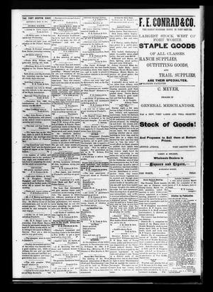 Fort Griffin Echo (Fort Griffin, Tex.), Vol. [3], No. [9], Ed. 1 Saturday, March 12, 1881