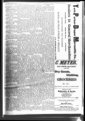 Fort Griffin Echo (Fort Griffin, Tex.), Vol. [3], No. [44], Ed. 1 Saturday, November 26, 1881