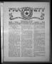 Thumbnail image of item number 1 in: 'Fraternity (Fort Worth, Tex.), Vol. 14, No. 7, Ed. 1 Thursday, July 1, 1915'.