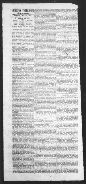 Houston Telegraph (Houston, Tex.), Ed. 1 Thursday, May 1, 1862
