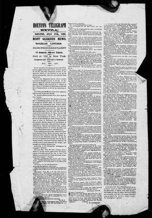 Primary view of object titled 'Houston Telegraph (Houston, Tex.), Ed. 2 Thursday, July 17, 1862'.