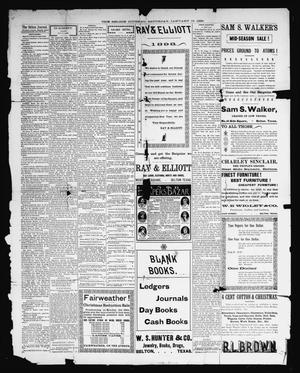 Primary view of object titled 'The Belton Journal (Belton, Tex.), Ed. 1 Saturday, January 15, 1898'.