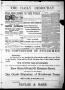 Primary view of The Daily Democrat. (Fort Worth, Tex.), Vol. 1, No. 98, Ed. 1 Thursday, March 8, 1883