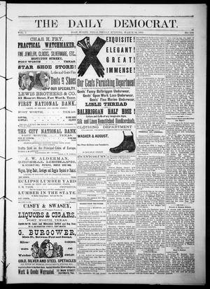 The Daily Democrat. (Fort Worth, Tex.), Vol. 1, No. 105, Ed. 1 Friday, March 16, 1883