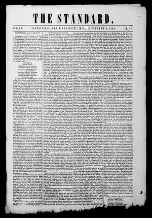 The Standard. (Clarksville, Tex.), Vol. 23, No. 50, Ed. 1 Saturday, September 9, 1865