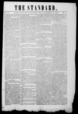 The Standard. (Clarksville, Tex.), Vol. 23, No. 51, Ed. 1 Saturday, September 16, 1865