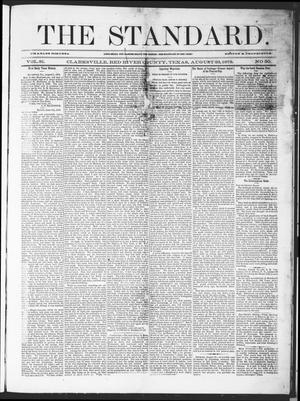 Primary view of The Standard (Clarksville, Tex.), Vol. 31, No. 30, Ed. 1 Saturday, August 23, 1873