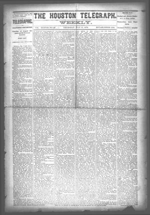 Primary view of object titled 'The Houston Telegraph (Houston, Tex.), Vol. 38, No. 12, Ed. 1 Thursday, July 11, 1872'.