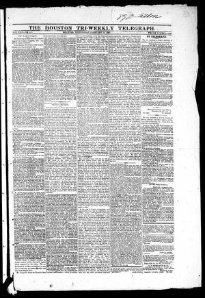 The Houston Tri-Weekly Telegraph (Houston, Tex.), Vol. 30, No. 213, Ed. 1 Wednesday, February 22, 1865