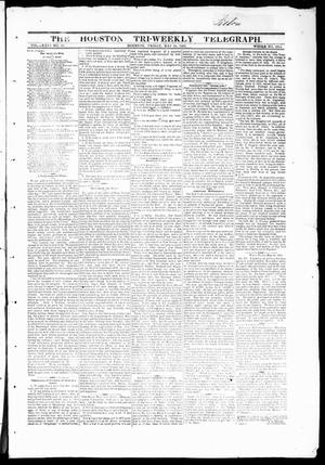 The Houston Tri-Weekly Telegraph (Houston, Tex.), Vol. 31, No. 27, Ed. 1 Friday, May 26, 1865