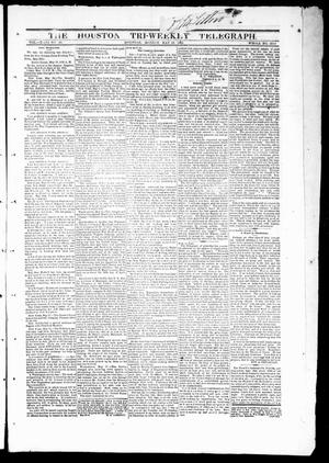 Primary view of object titled 'The Houston Tri-Weekly Telegraph (Houston, Tex.), Vol. 31, No. 28, Ed. 1 Monday, May 29, 1865'.