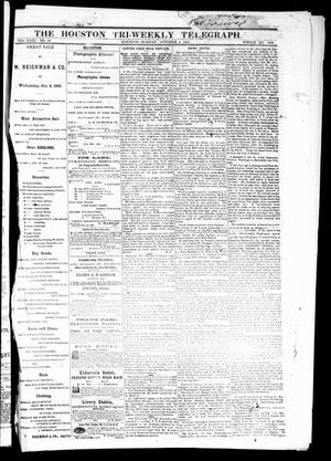 The Houston Tri-Weekly Telegraph (Houston, Tex.), Vol. 31, No. 90, Ed. 1 Monday, October 2, 1865