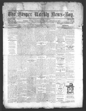 The Jasper Weekly News-Boy (Jasper, Tex.), Vol. 13, No. 28, Ed. 1 Thursday, January 18, 1877