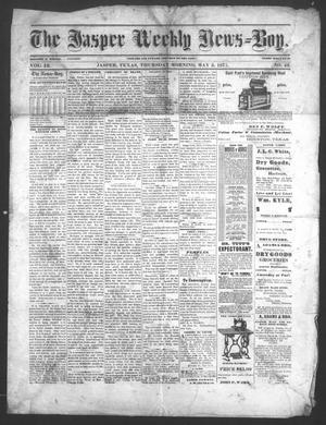 The Jasper Weekly News-Boy (Jasper, Tex.), Vol. 13, No. 43, Ed. 1 Thursday, May 3, 1877