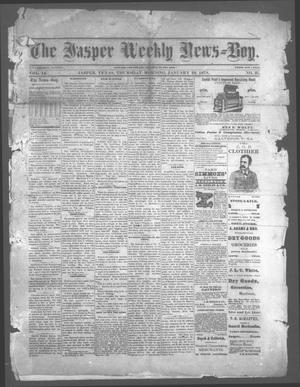 The Jasper Weekly News-Boy (Jasper, Tex.), Vol. 14, No. 27, Ed. 1 Thursday, January 10, 1878