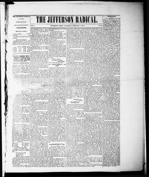 The Jefferson Radical. (Jefferson, Tex.), Vol. 1, No. 26, Ed. 1 Saturday, February 5, 1870