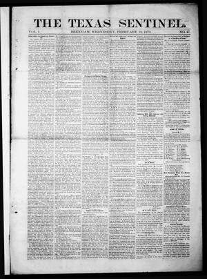 The Texas Sentinel. (Brenham, Tex.), Vol. 1, No. 47, Ed. 1 Wednesday, February 19, 1879