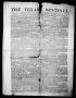 Thumbnail image of item number 1 in: 'The Texas Sentinel. (Brenham, Tex.), Vol. 4, No. 34, Ed. 1 Wednesday, November 9, 1881'.