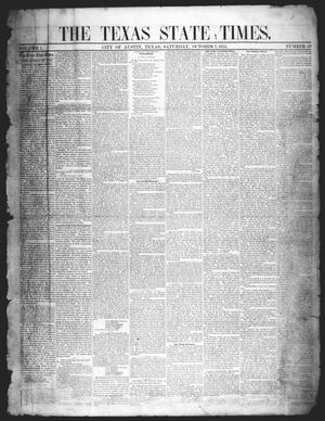 The Texas State Times (Austin, Tex.), Vol. 1, No. 45, Ed. 1 Saturday, October 7, 1854