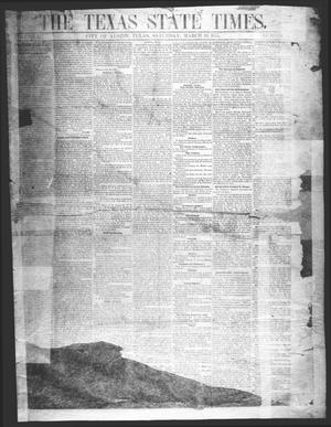 The Texas State Times (Austin, Tex.), Vol. 2, No. 14, Ed. 1 Saturday, March 10, 1855