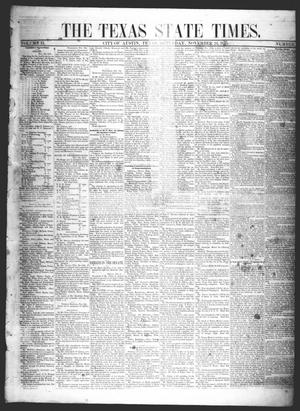 The Texas State Times (Austin, Tex.), Vol. 2, No. 50, Ed. 1 Saturday, November 24, 1855