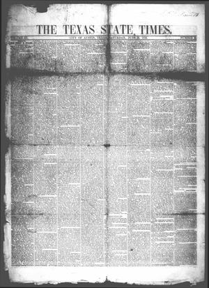 Primary view of object titled 'The Texas State Times (Austin, Tex.), Vol. 3, No. 29, Ed. 1 Saturday, June 28, 1856'.
