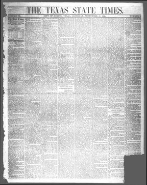 Primary view of object titled 'The Texas State Times (Austin, Tex.), Vol. 3, No. 42, Ed. 1 Saturday, September 27, 1856'.