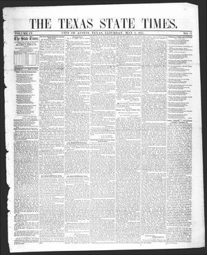 The Texas State Times (Austin, Tex.), Vol. 4, No. 17, Ed. 1 Saturday, May 2, 1857