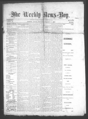 The Weekly News=Boy, Vol. 22, No. 4, Ed. 1 Wednesday, May 11, 1887