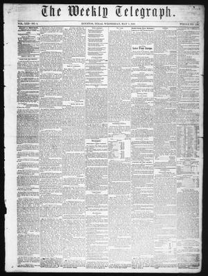 The Weekly Telegraph (Houston, Tex.), Vol. 22, No. 8, Ed. 1 Wednesday, May 7, 1856
