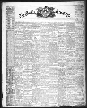 The Weekly Telegraph (Houston, Tex.), Vol. 24, No. 30, Ed. 1 Wednesday, October 13, 1858