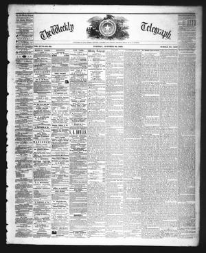 The Weekly Telegraph (Houston, Tex.), Vol. 26, No. 35, Ed. 1 Tuesday, October 30, 1860