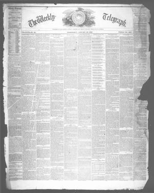 The Weekly Telegraph (Houston, Tex.), Vol. 27, No. 45, Ed. 1 Wednesday, January 22, 1862