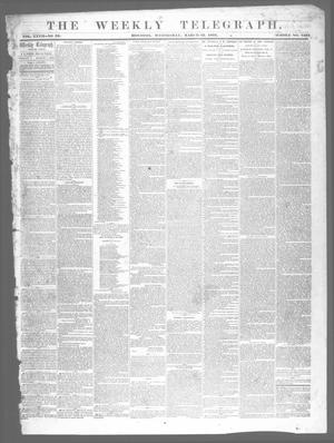 The Weekly Telegraph (Houston, Tex.), Vol. 27, No. 52, Ed. 1 Wednesday, March 12, 1862