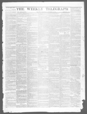 The Weekly Telegraph (Houston, Tex.), Vol. 28, No. 39, Ed. 1 Wednesday, December 10, 1862