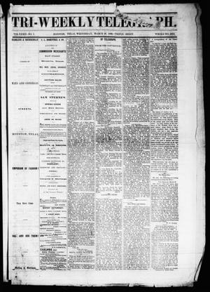 Tri-Weekly Telegraph (Houston, Tex.), Vol. 32, No. 1, Ed. 1 Wednesday, March 28, 1866