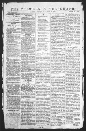 The Tri-Weekly Telegraph (Houston, Tex.), Vol. 28, No. 4, Ed. 1 Wednesday, March 26, 1862